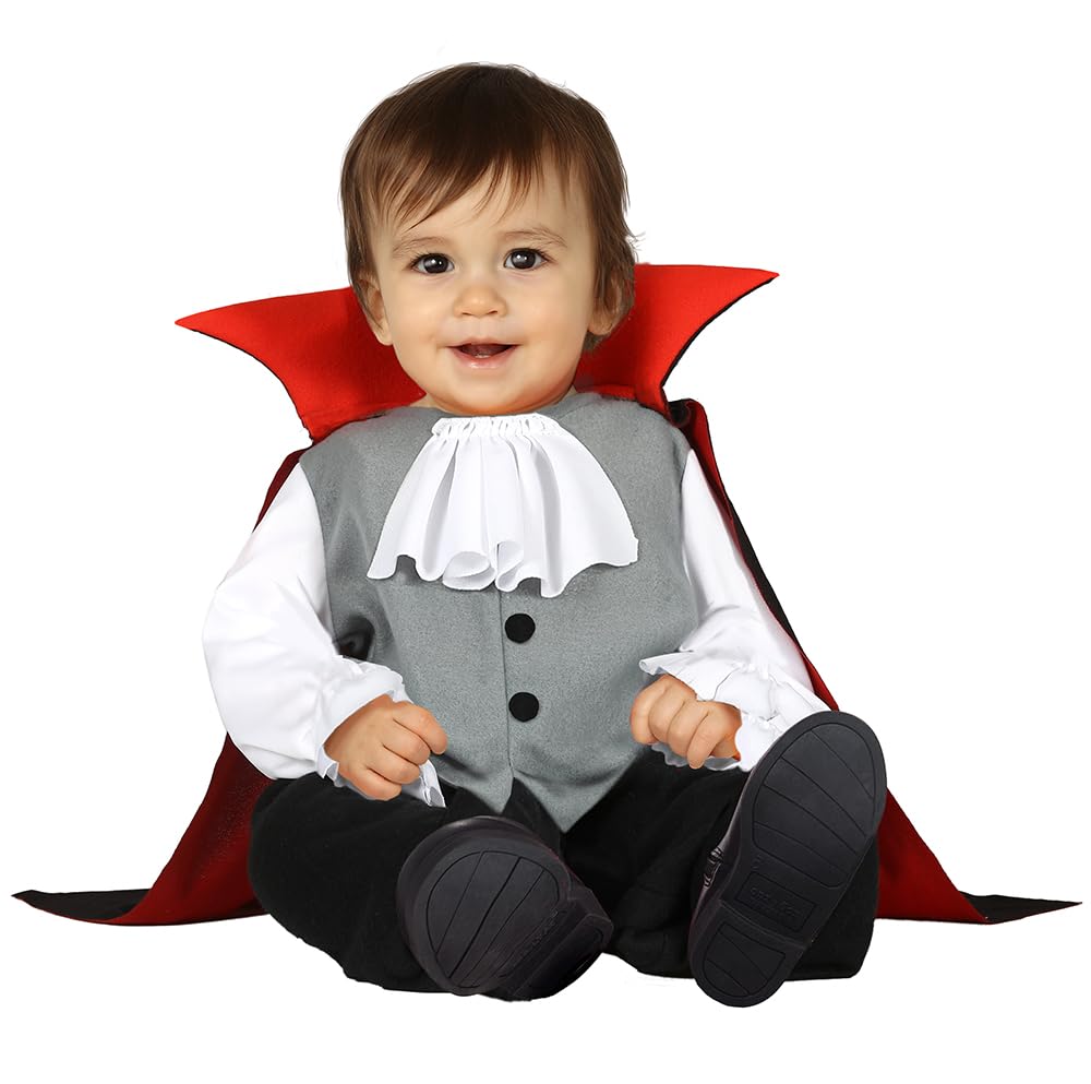 FIESTAS GUIRCA Elegant Vampire Fancy Dress Costume for Baby Boy 18-24 Months