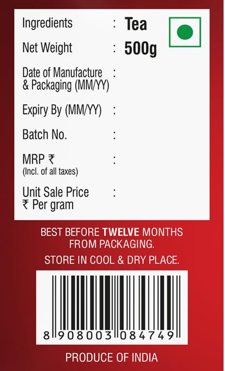 Image of Tulsi Tea Classic Kitly - Parent (500 G)