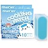 ishancare Cooling Patches for Fever, 20 Sheets Individually Wrapped Hot Weather Cooling Patches for Adults, Fever Cool Pads, Cooling Fever Reducer, Migraine & Headache Patches (Pack of 2)