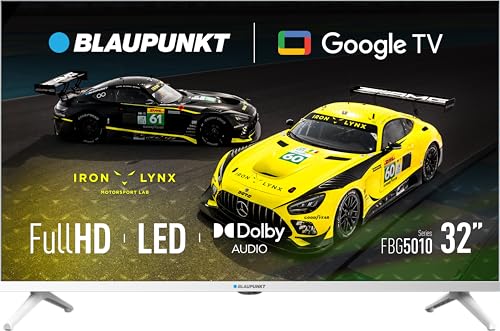 Blaupunkt 32FBG5010S Smart TV, 32 Zoll, Full HD 1920x1080, LED-LCD, HDR-kompatibel, WLAN und Bluetooth, 2X HDMI, 5,1 kg