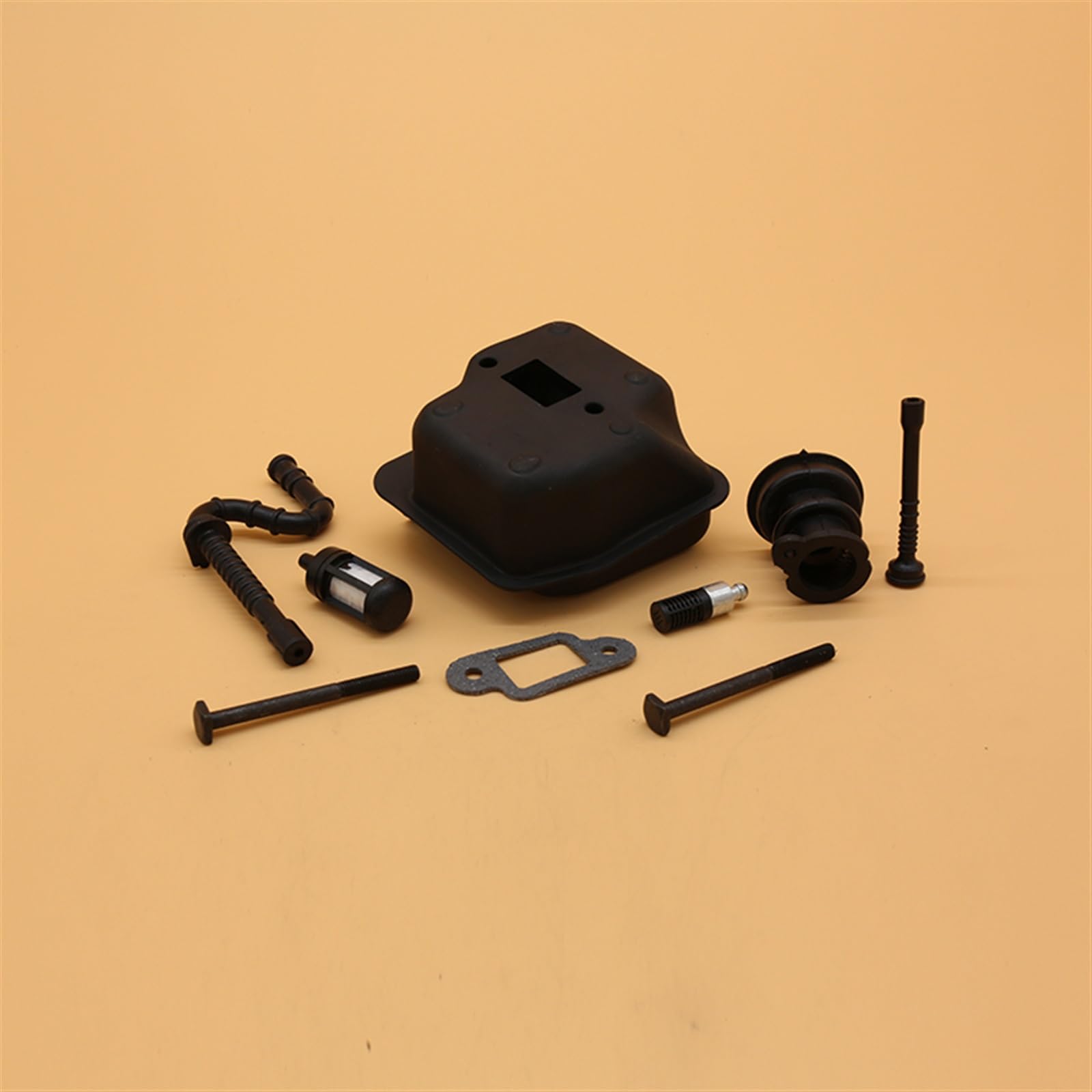 Kit de admisión manguera aceite combustible, silenciador escape, for repuestos motosierra jardín MS 023 025 MS230 MS250 11231413200 Kit de silenciador para motosierra