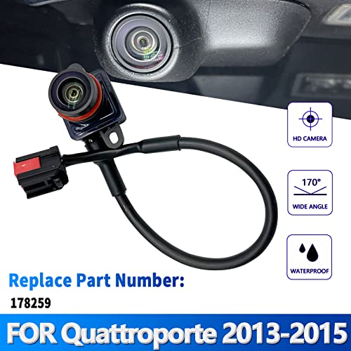 Image of Rear View Back Up Camera Compatible with Maserati Ghibli quattroporte 2013-2015 Reverse Park Assist Backup Camera Replaces 178259