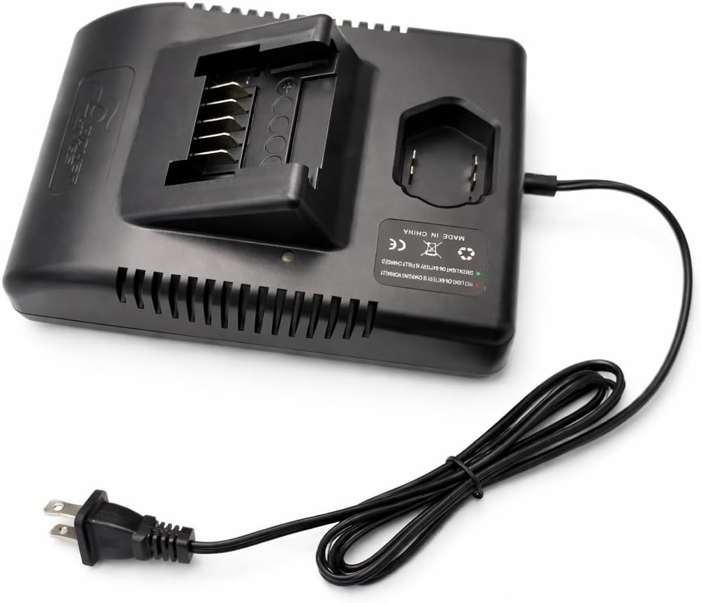 Dual Bay Lithium-Ion Battery Charger Replacement for Snap-on CTC131A CTC131 CTB8185 CTB8172, Sequential Charger for Snap-on 14.4V MicroLithium & 18V Lithium Batteries, LED Status Indicator
