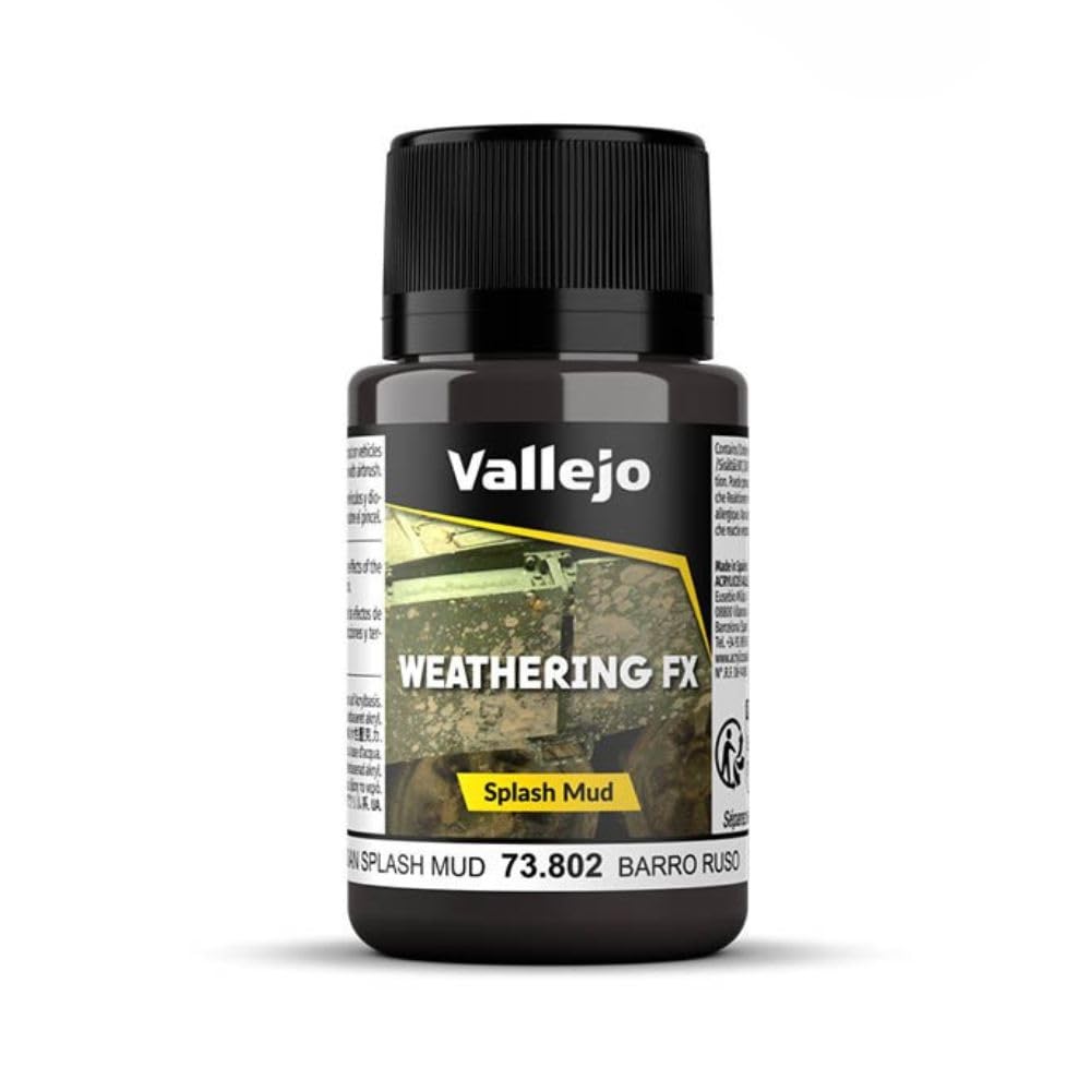 Vallejo Weathering Effects 40ml - Russian Splash Mud