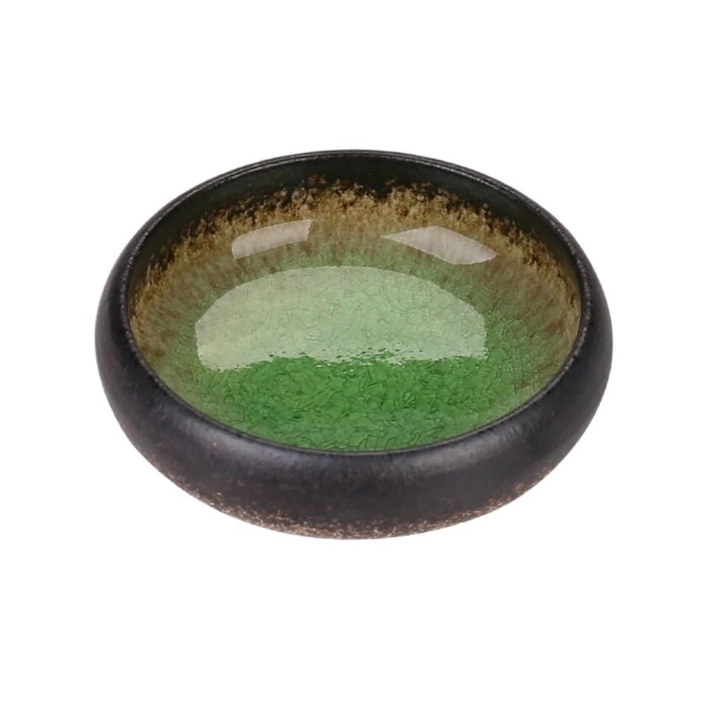 Cenz-888 Snack Dish Dip Bowls Ceramic Saucers Sushi Plate Soy Sauce Dish Appetizer Dipping for Condiments