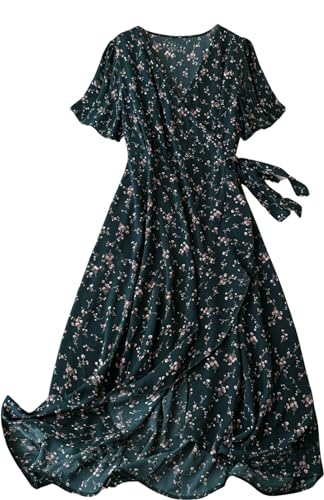 Image of POSHAX Women's Rayon Midi Dress
