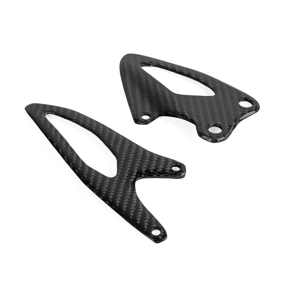 Piastre paratacchi per pedane in fibra di carbonio per moto | Per YAMAHA YZF R1 2015 2016 2017 2018