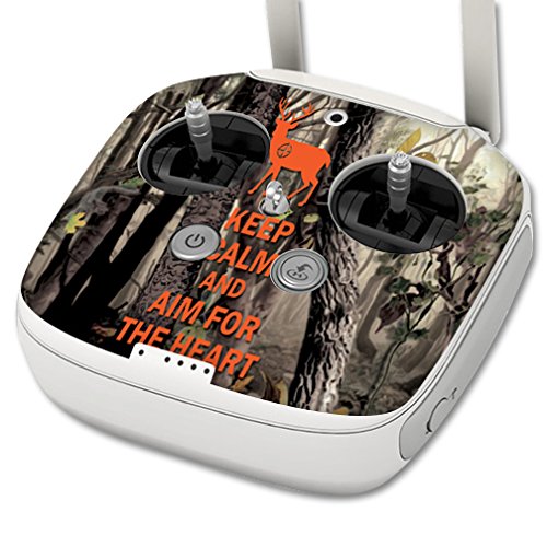 MightySkins Skin Compatible with DJI Phantom 3 Professional Quadcopter Drone Controller wrap Cover Sticker Skins Deer Hunter