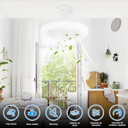 El mejor review de Ventiladores de Techo con luz LED para comprar online. 15 Imagen adicional