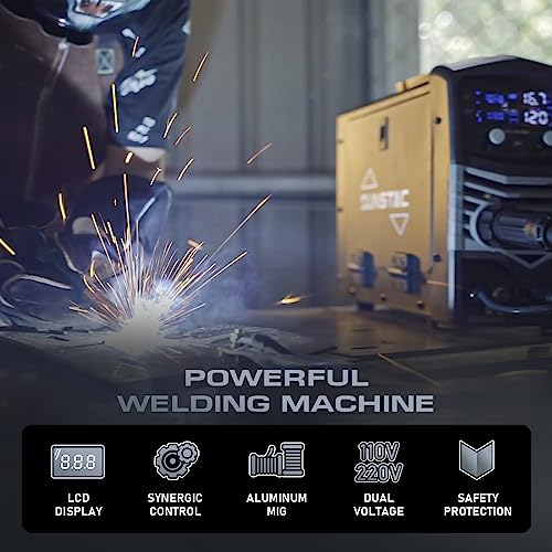 Sunstac SS-200M Mig Welder 5 In 1 200A 110V/220V Dual Voltage Multifunctional Aluminum Welding Machine thumb #4