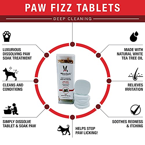 image for Warren London Deep Cleaning Paw Soak | Soothing Itchy Paw Relief for D