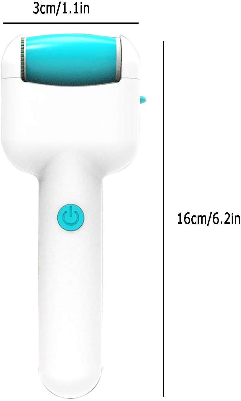 Removedor de Callos para pies, Herramientas Recargables de pedicura removedor de Pieles de pie para Pieles para pies para pies Callos electrónicos para Tacones agrietados y Piel Muerta