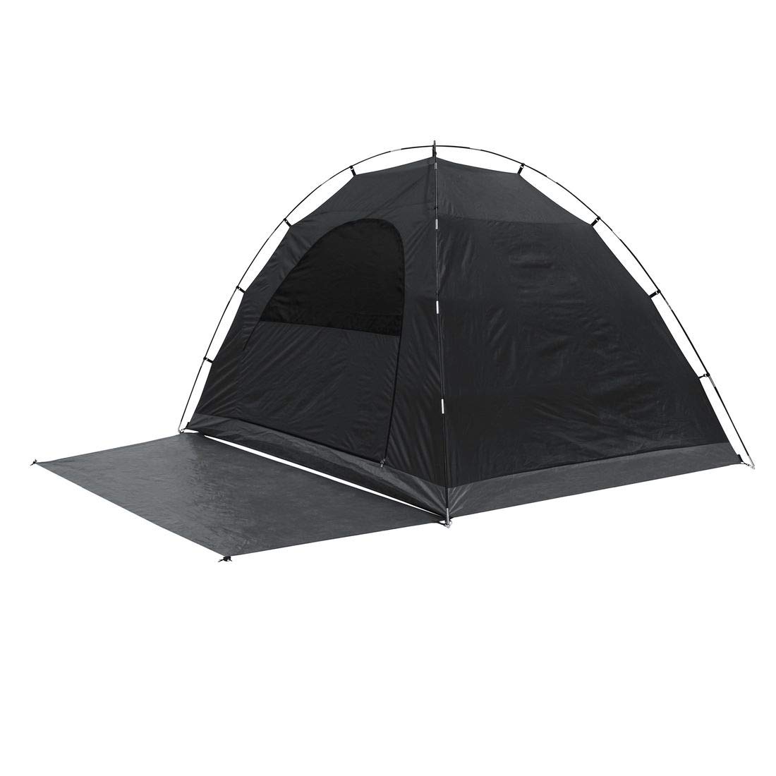 your GEAR Tivano – Tienda de campaña para 3 o 5 personas, tienda de campaña con salón y ventanas, protección solar UV 50+, cabina oscura, color azul y gris, versión de 5 personas con altura de pie y