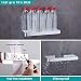 Hoomtaook Estanteria Ducha Bandeja de baño Rectangular de Vidrio Templado, Cesta de...