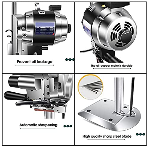 Cortador Elétrico De Tecido Resistente Tesoura De Pano Máquina De Corte Vertical De Couro Tesoura De