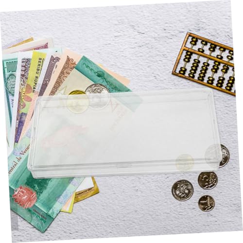 3 cajas transparentes para billetes para coleccionistas miniatura 4