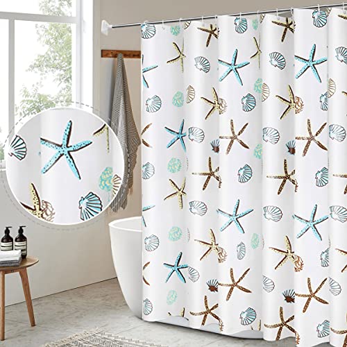 Cortina de ducha, 180 x 200 cm, antimoho, impermeable, lavable, antibacteriano, tela impermeable, cortina de ducha Eva antimoho para baño Cover