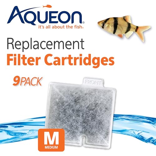 Aqueon Replacement Filter Cartridges Medium, Filter Cartridge, 9-Pack - Image 2