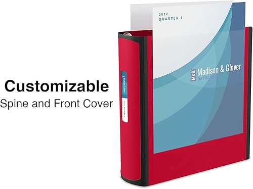 Miniatura 3 de Staples Better Binder, 2 pulgadas, color rojo