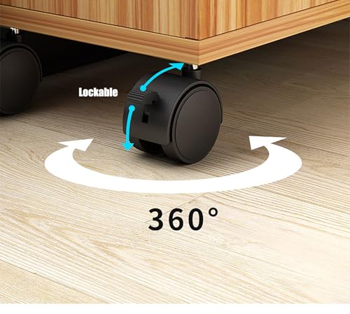 Cesta con Ruedas para Esterilla de Yoga, Organizador de Esquina para Equipos de Fitness para Rodillo de Espuma, Correas de Yoga y Bandas de Resistencia (marrón)