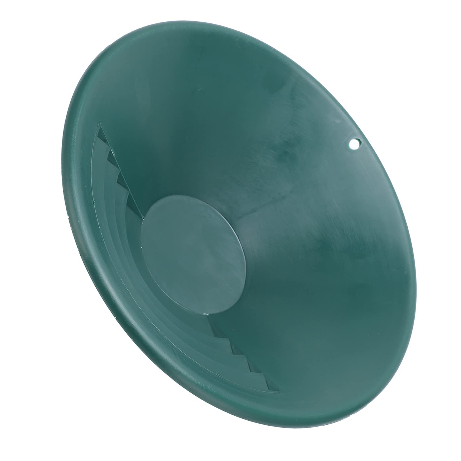 Walfront Sartén de Oro de plástico Verde de 260 mm Kit de Lavado de Oro Manual Sartén de Lavado de Oro Sartenes de Oro para minería de Oro