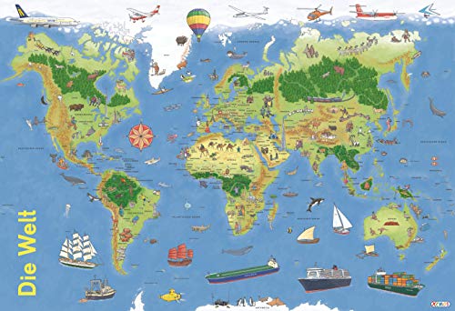 Preisvergleich Produktbild Mein Lernposter: Die Welt