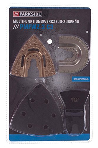 Preisvergleich Produktbild Parkside® Multifunktionswerkzeug Zubehör Set PMFWZ 3 C3 Badsanierung