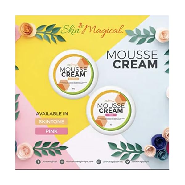 Skin Magical Mousse Cream Tinted Moisturizer with SPF 45, 5g (Pink Tone)