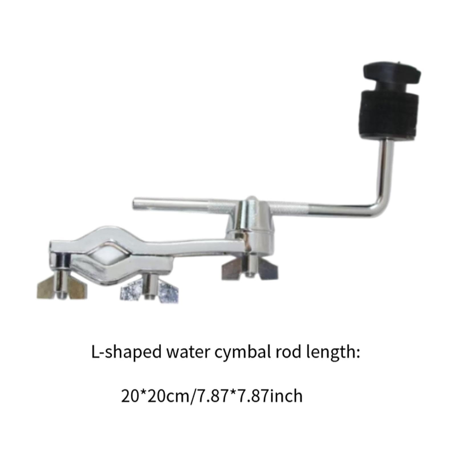 DYNWAVE Cymbal Mount Clamp Drum Extension, Professional,Metal Cymbal Stand Holder Clamp for Drums Cymbals Music Instrument Accessory