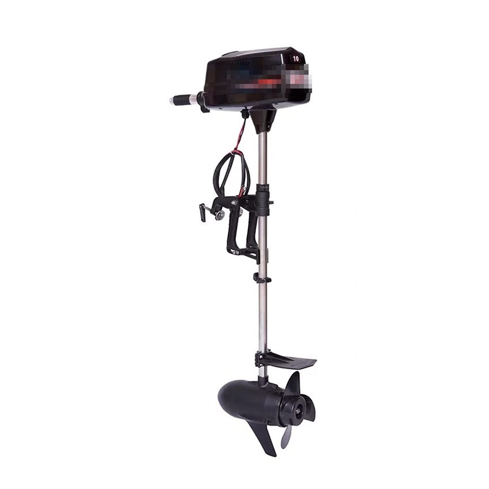 CVFRDD Outboard Motor, ET2200 60V 2200W Brushless Electric Boat Outboard Motor With 10HP Output Fishing Engine