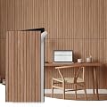 WoveN SounD Acoustic Wall Panels, Teak, 10 Pack, 47.2x23.6 in