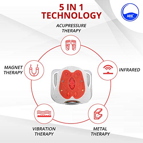 Image of ARG HEALTH CARE Energy Blood Circulation Machine Handheld Massager Infrared Therapy Oxygen Vibration Plate For Body Pain, Fat Burning and Obcm Acupressure Magnetic Therapy, Improve Blood Circulation