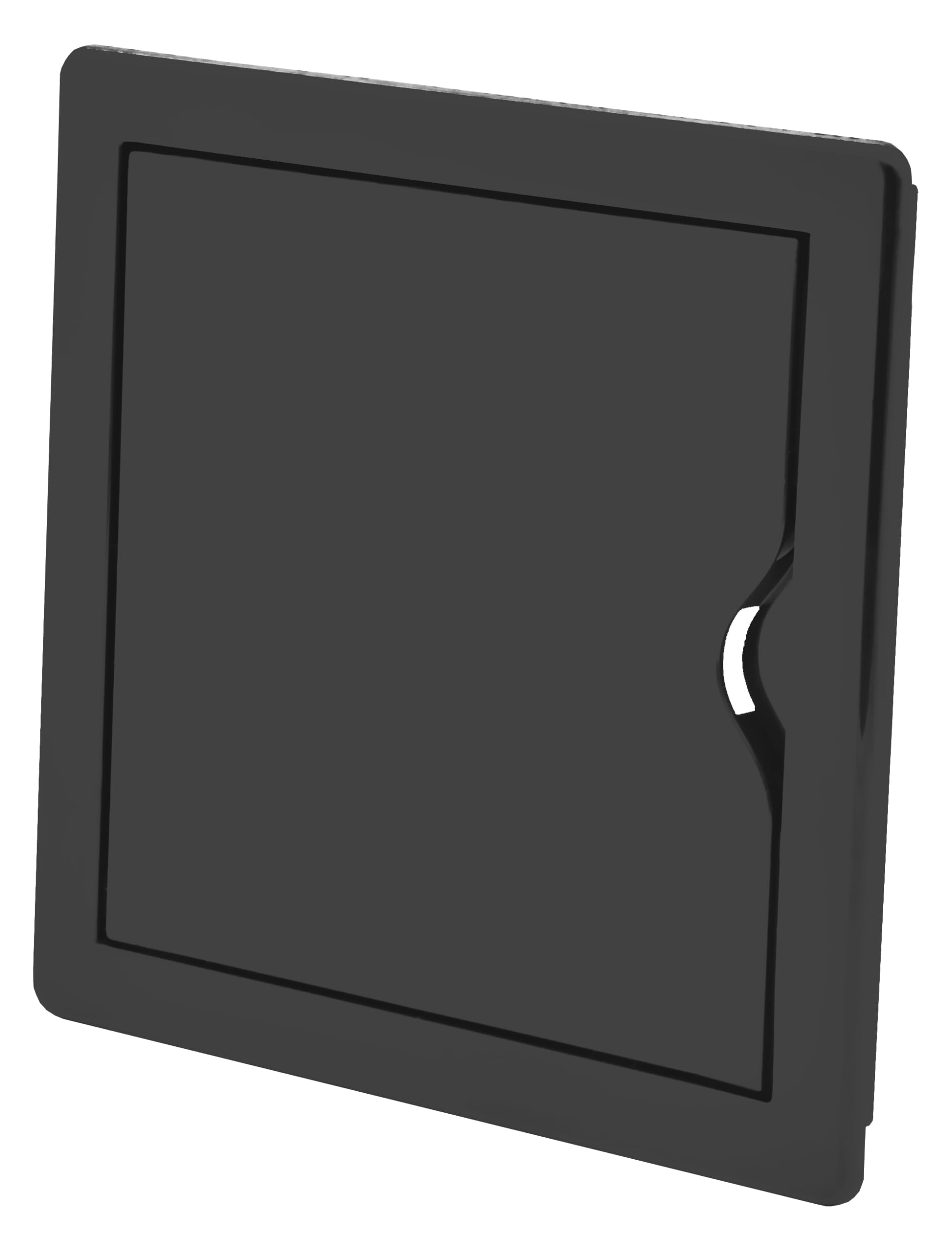 Graphite Plastic Access Panel, ABS, 100x100 mm, Inspection Door, Service Point Flap, Valve and Meter Access