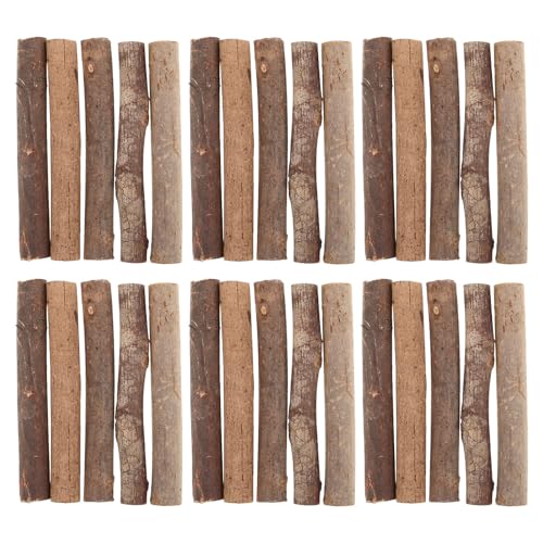100pcs Natural Wood Craft Sticks for DIY Craft Kits