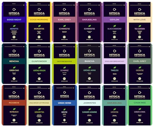 HITOCA® BIO Rooibos Tee – Rotbuschtee - Roibuschtee - Südafrikanischer Roibusch - Organischer Rotbusch in losen Blättern