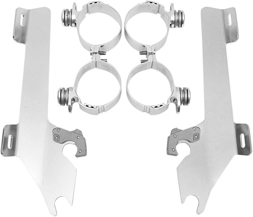 Memphis Shades MEK1903 Kit de montaje de bloqueo de gatillo para Honda VTX1800N/R/S/T modelos 2002-2008) - con horquillas cubiertas