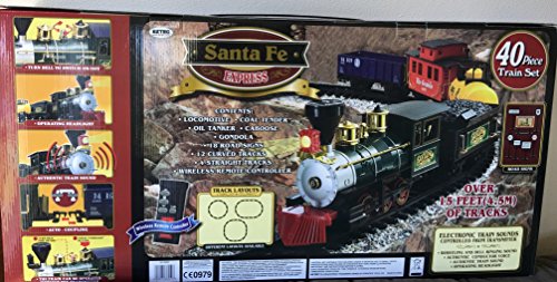 jumbo santa's express train smoke