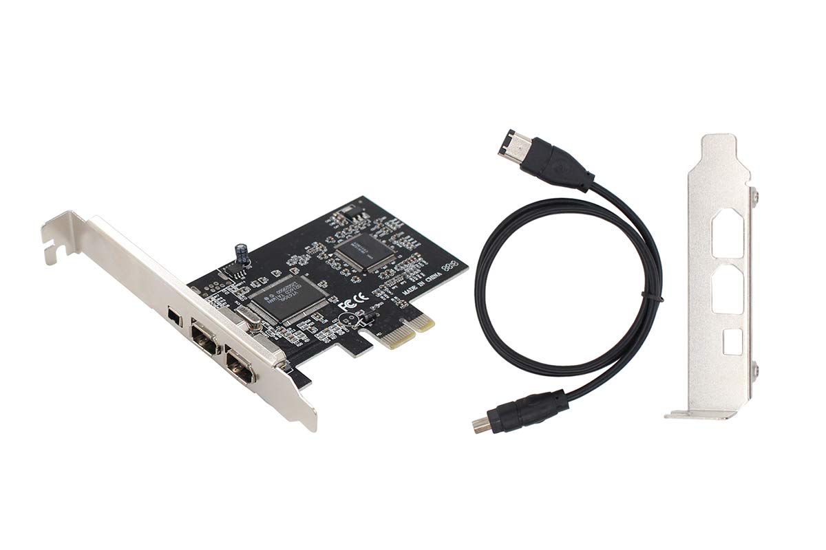 Ieee 1394 Card Via Chip Pcie Ports 1394A Firewire Expansion Card