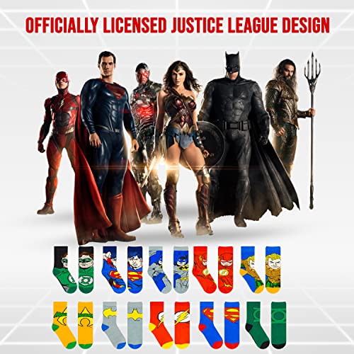 DC Comics Boys Socks - 10-Pack Toddler Socks with Batman, Superman, Wonder Woman & Flash3