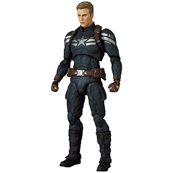 MAFEX 　マフェックス　キャプテンアメリカ　マーベルレジェンド Amazon.com: MEDICOM TOY MAFEX Captain-America (Classic Suit