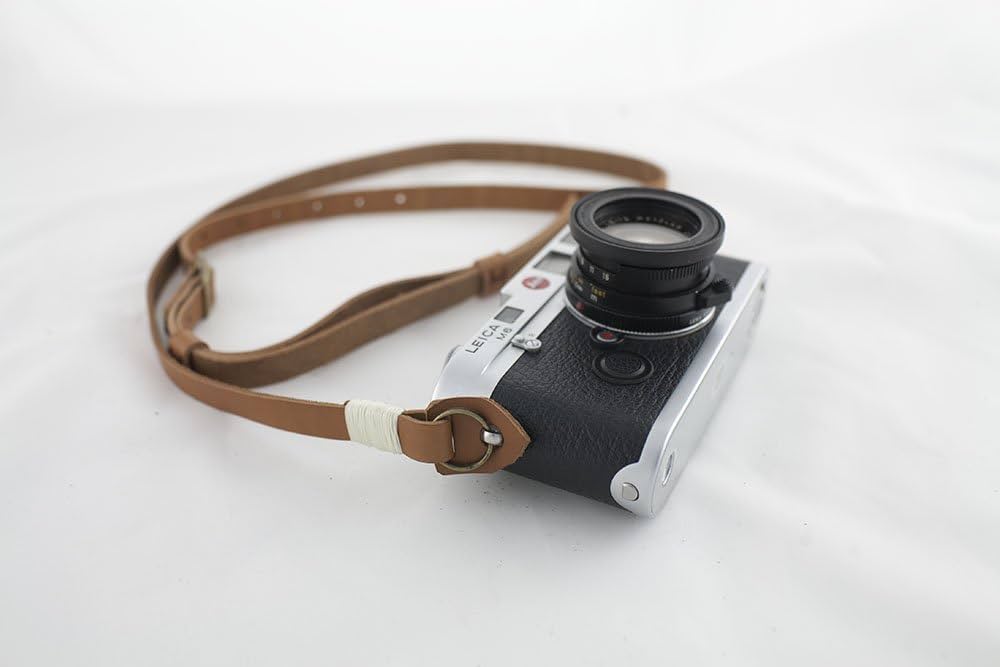Amazon | ハンドメイド本革カメラストラップネックストラップfor