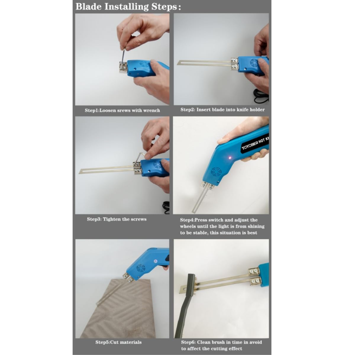 Kit de herramientas de corte de espuma de poliestireno con cuchillo caliente eléctrico