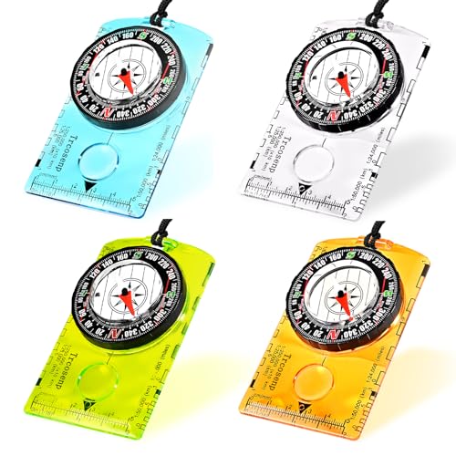 4 Pack Multifunctional Orienteering...