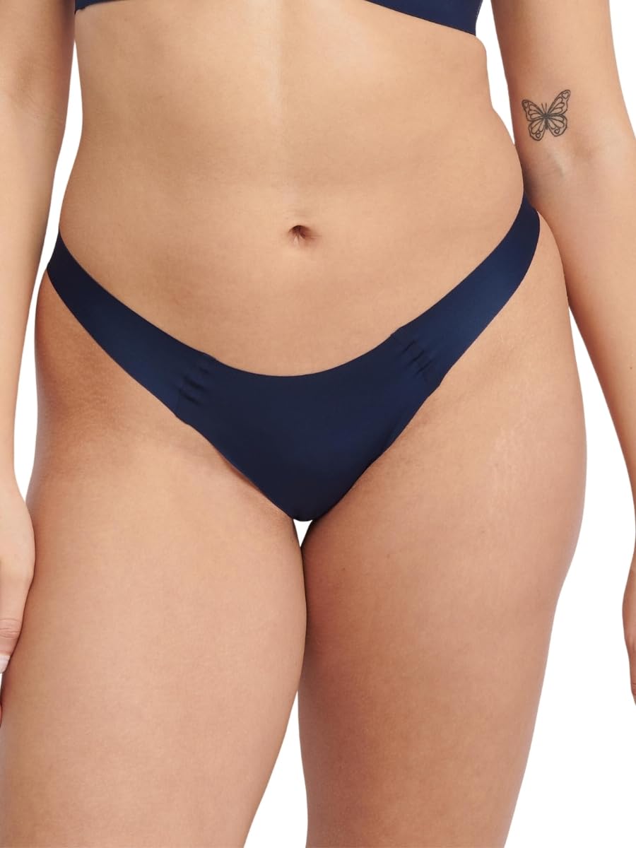 Sloggi Women's Bleu Panties Zero Feel 2.0 Tiny Tanga