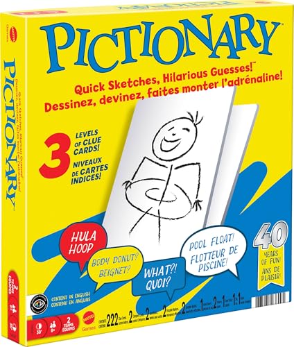 Mattel Pictionary - jogo de tabuleiro