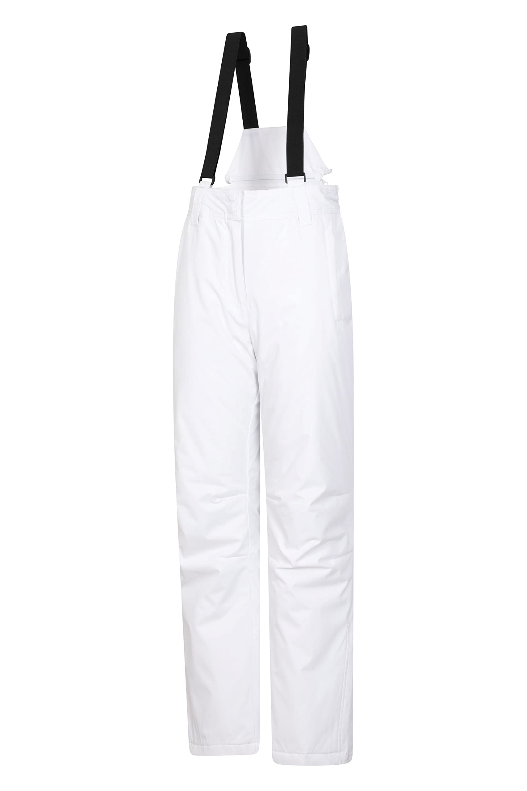 Mountain Warehouse Moon Pantalon de Ski à Jambe Moulante pour Femme - Pantalon résistant à l'eau en Tissu Ripstop, Bretelles Amovibles et Fermetures éclair aux Chevilles