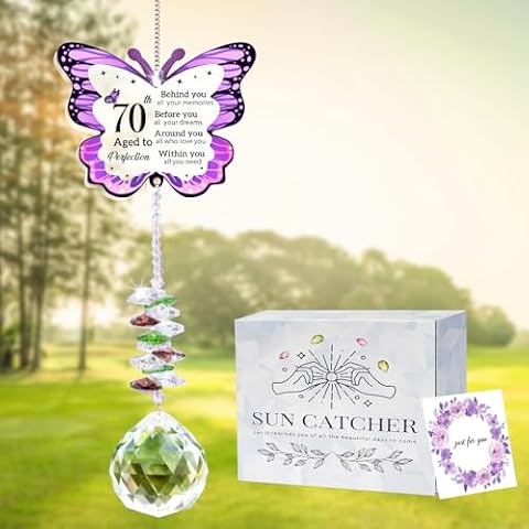 Butterfly Acrylic Crystal Suncatcher Gift Cover
