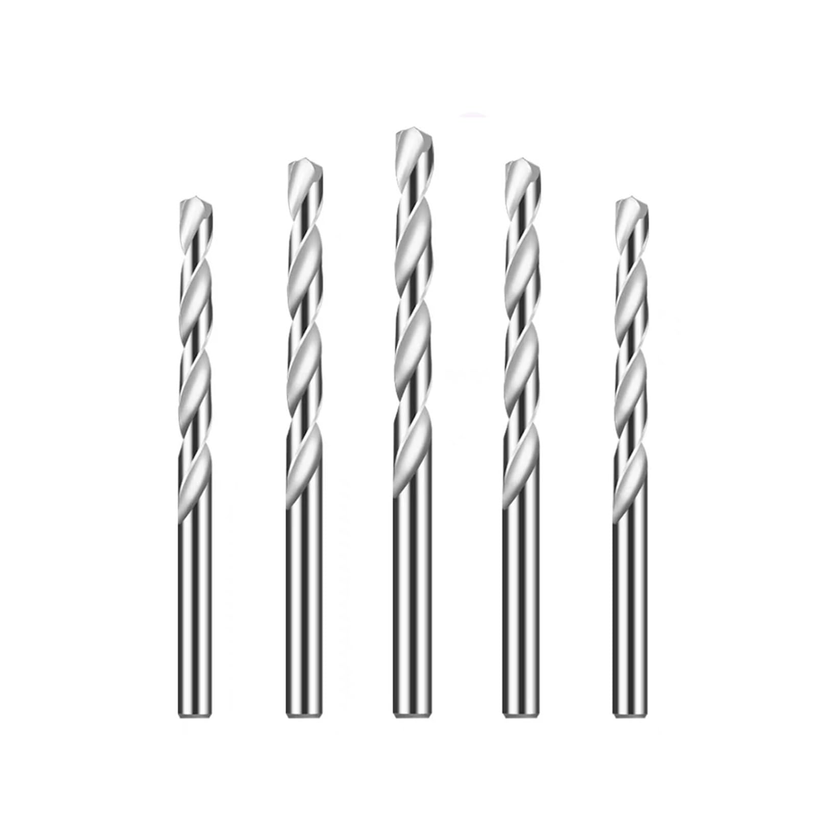 Juego de brocas 3MM/4MM, herramienta perforación Metal con giro acero alta velocidad, herramientas carpintería, 5 uds./10 Uds