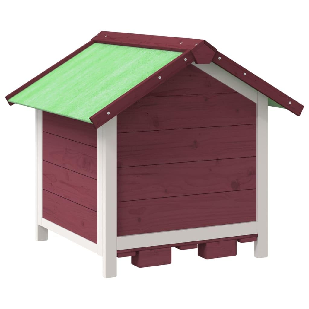 Festnight Gran Casita para Pájaros Madera, Pajarera Exterior, Jaulas para Aves con Caja Nido y Perchas, Jaulas para Pájaros, Color Moca 65x65x61,5 cm