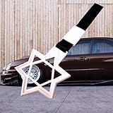 Hexagon Star Tsurikawa JDM Car Handle Drift (White)